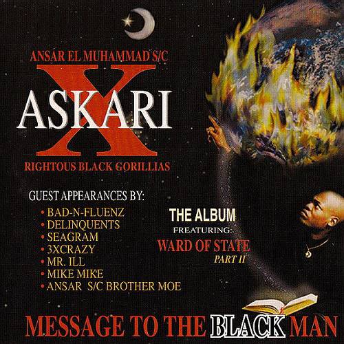 Askari X - Message To The Black Man cover