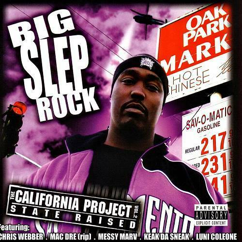 Big Slep Rock - The California Project Vol. 2. State Raised cover