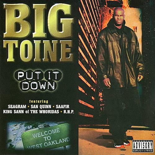 Big Toine - Put It Down cover