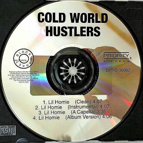 Cold World Hustlers - Lil Homie (CD, Single, Promo) cover