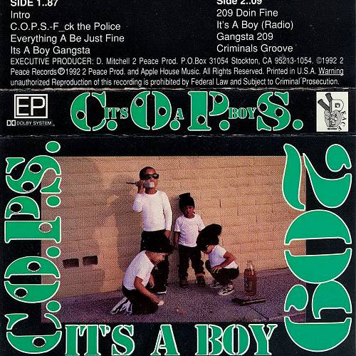C.O.P.S. - It's A Boy cover