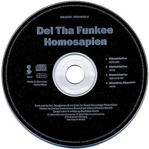 Del Tha Funkee Homosapien - Mistadobalina (CDS) cover