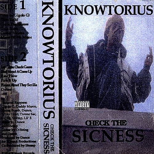 Knowtorius - Check The Sicness cover