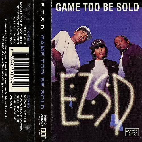 E.Z.S.D. - Game Too Be Sold cover