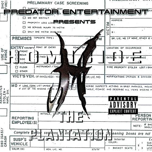 Homicide - The Plantation cover