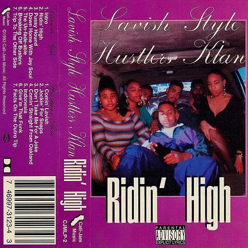 Lavish Style Hustlers Klan - Ridin High cover