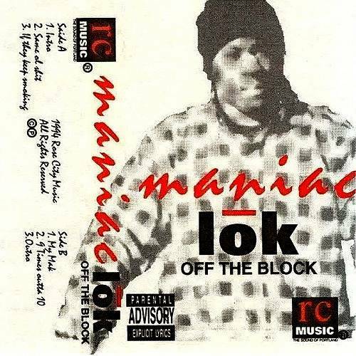 Maniac Lok - Off The Block cover