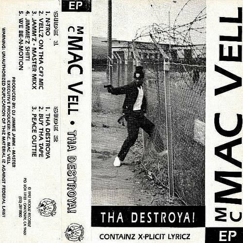 MC Mac Vell - Tha Destroya! cover
