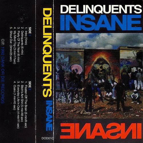 The Delinquents - Insane cover
