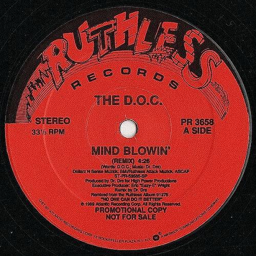 The D.O.C. - Mind Blowin (12'', Promo) cover