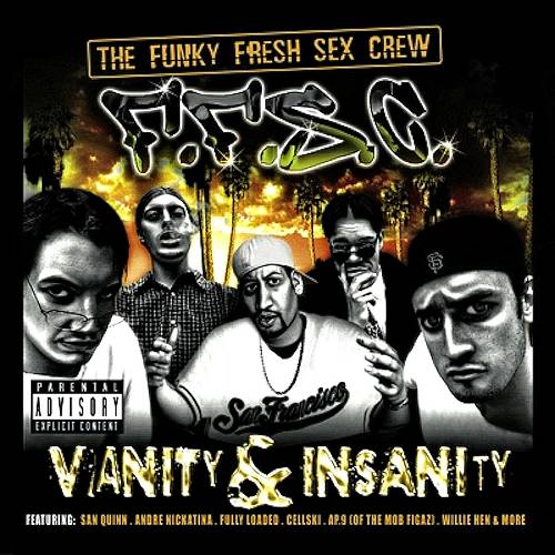 The Funky Fresh Sex Crew - Vanity & Insanity cover