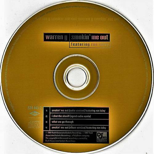 Warren G - Smokin Me Out (CDS) cover