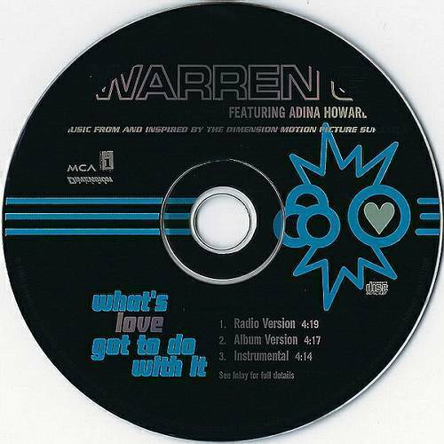 Warren G - What's Love Got To Do With It (CDS) cover