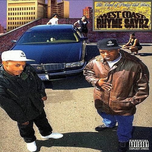 West Coast Rhyme Sayrz - The Land Of Pimps And Hoes cover