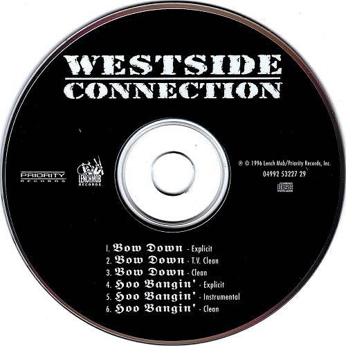 Westside Connection - Bow Down (CD, Maxi-Single) cover